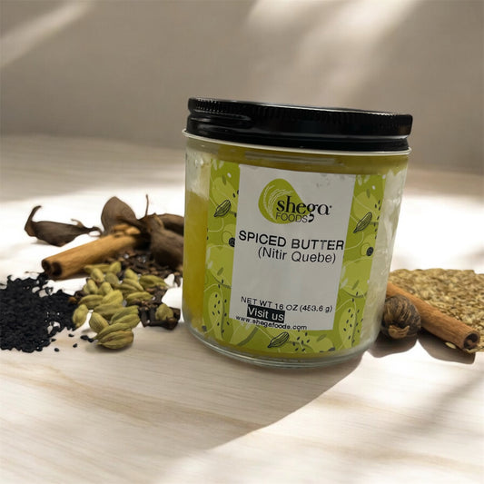 Clarified spice  Butter  (የተነጠረ:ቅቤ) Wt. 12  oz image 0
