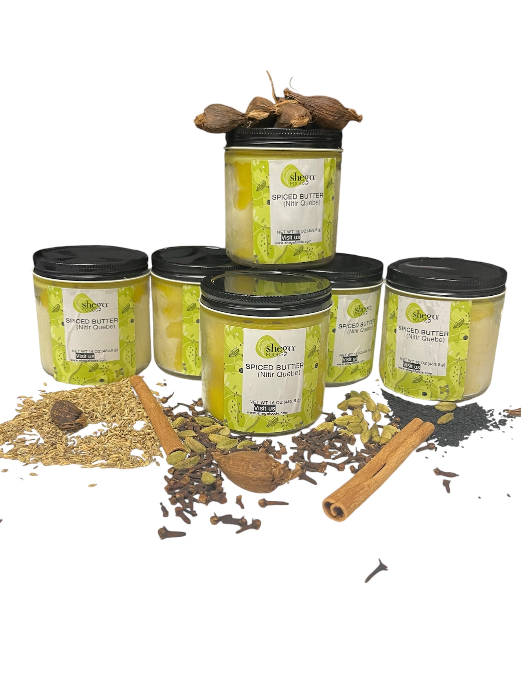 Clarified spice  Butter  (የተነጠረ:ቅቤ) Wt. 12  oz image 1