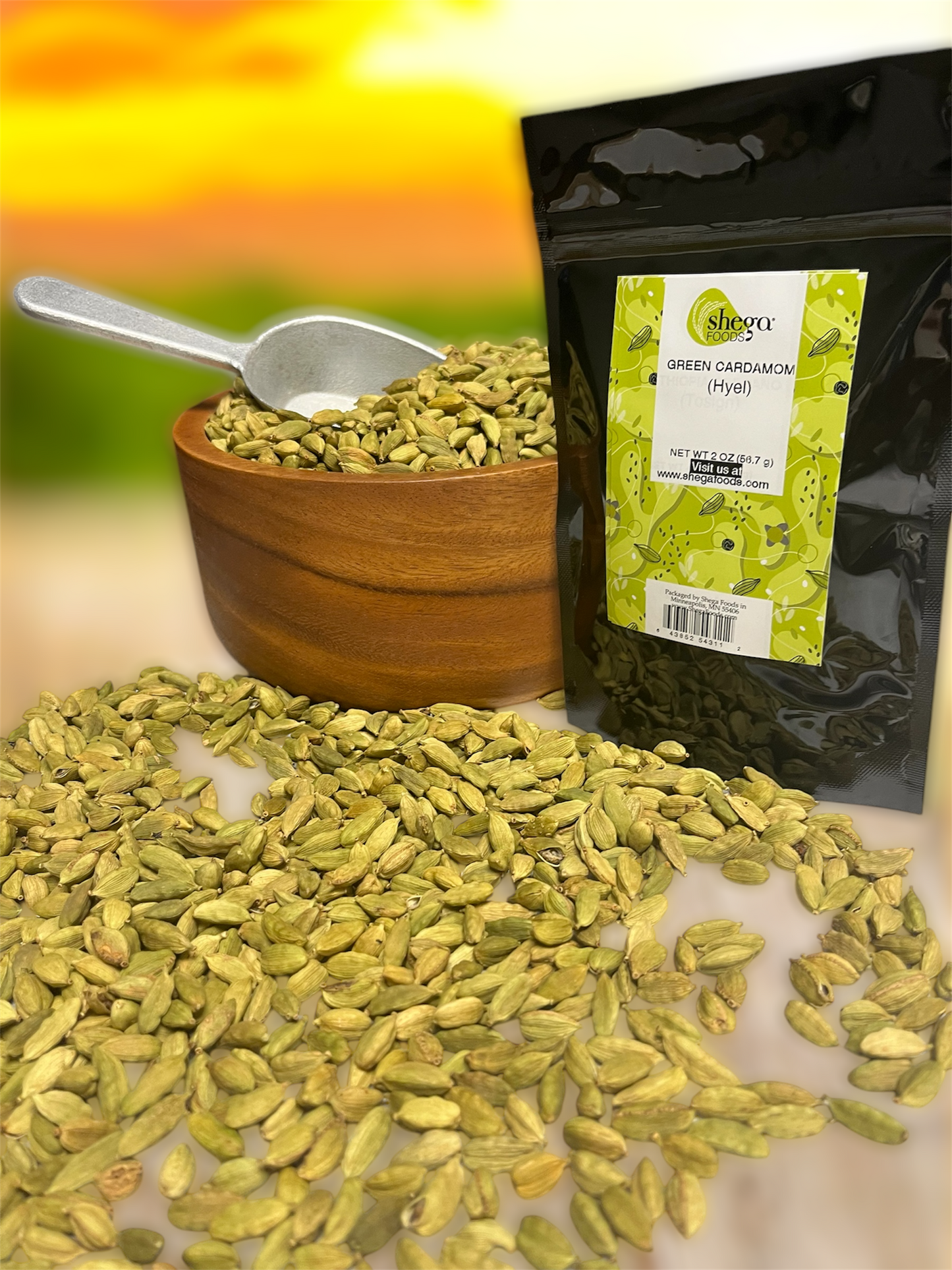Green  Cardamom  (ሄል) image 0
