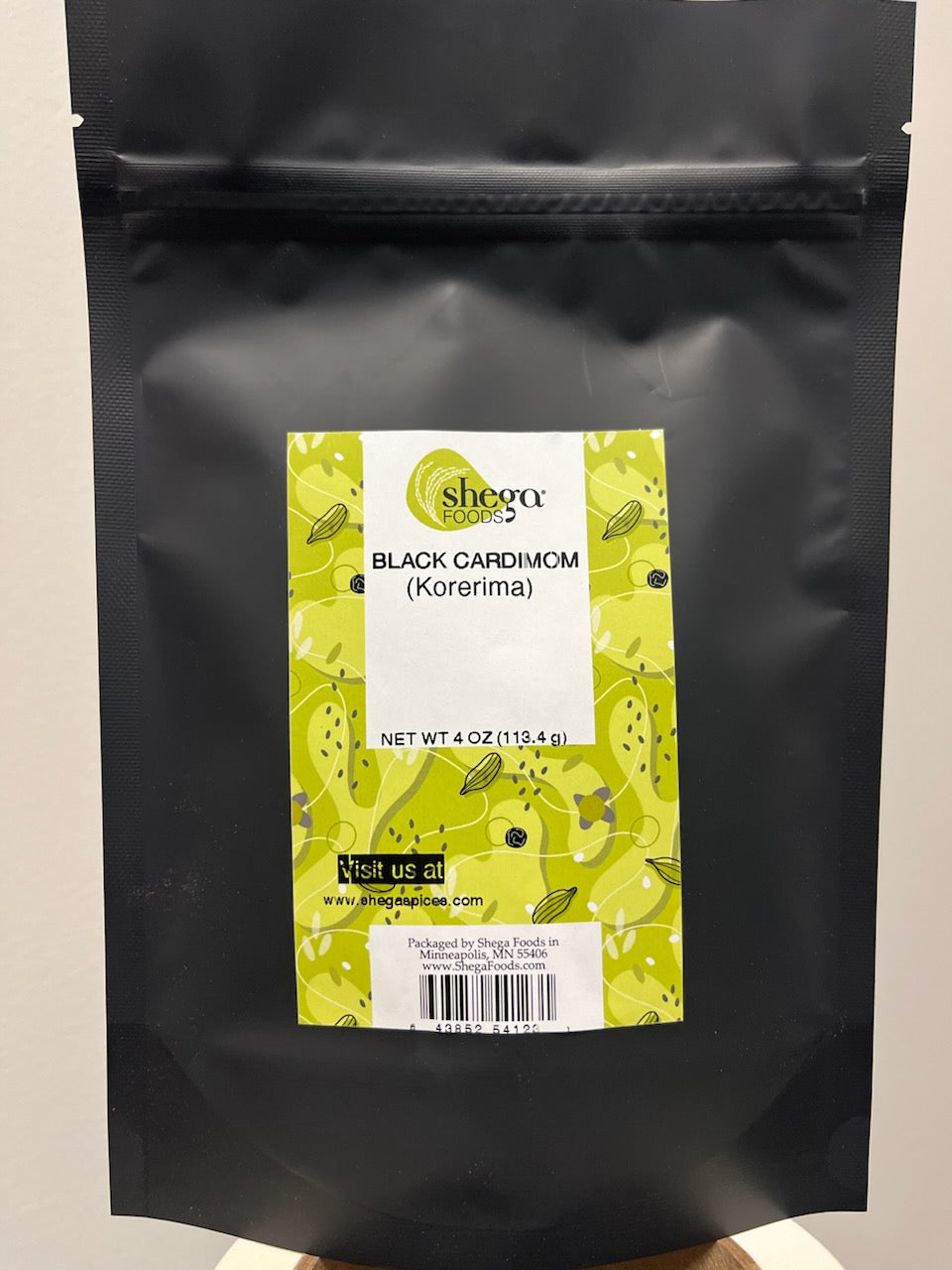 Ground Black Cardamom(የተፈጨ:ኮረሪማ)- 4oz image 0