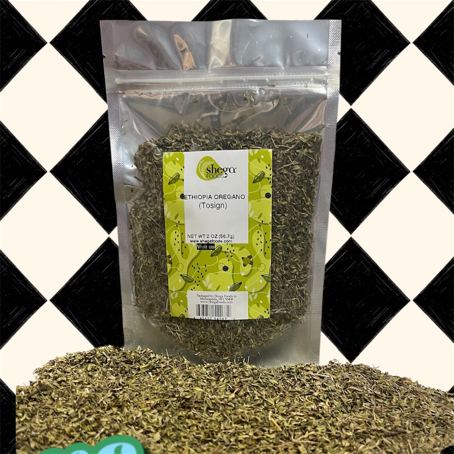 Ethiopia Oregano(ጦስኝ)) 2oz image 0